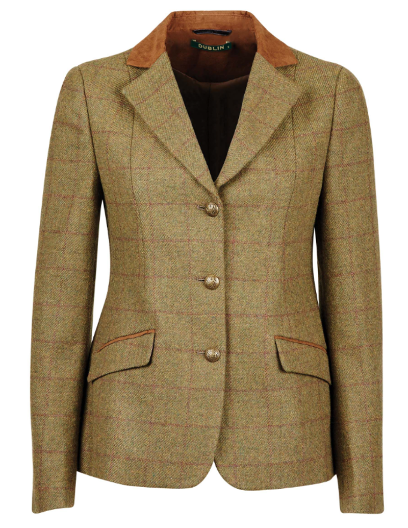 Dublin Childs Albany Tweed Jacket Brown-3